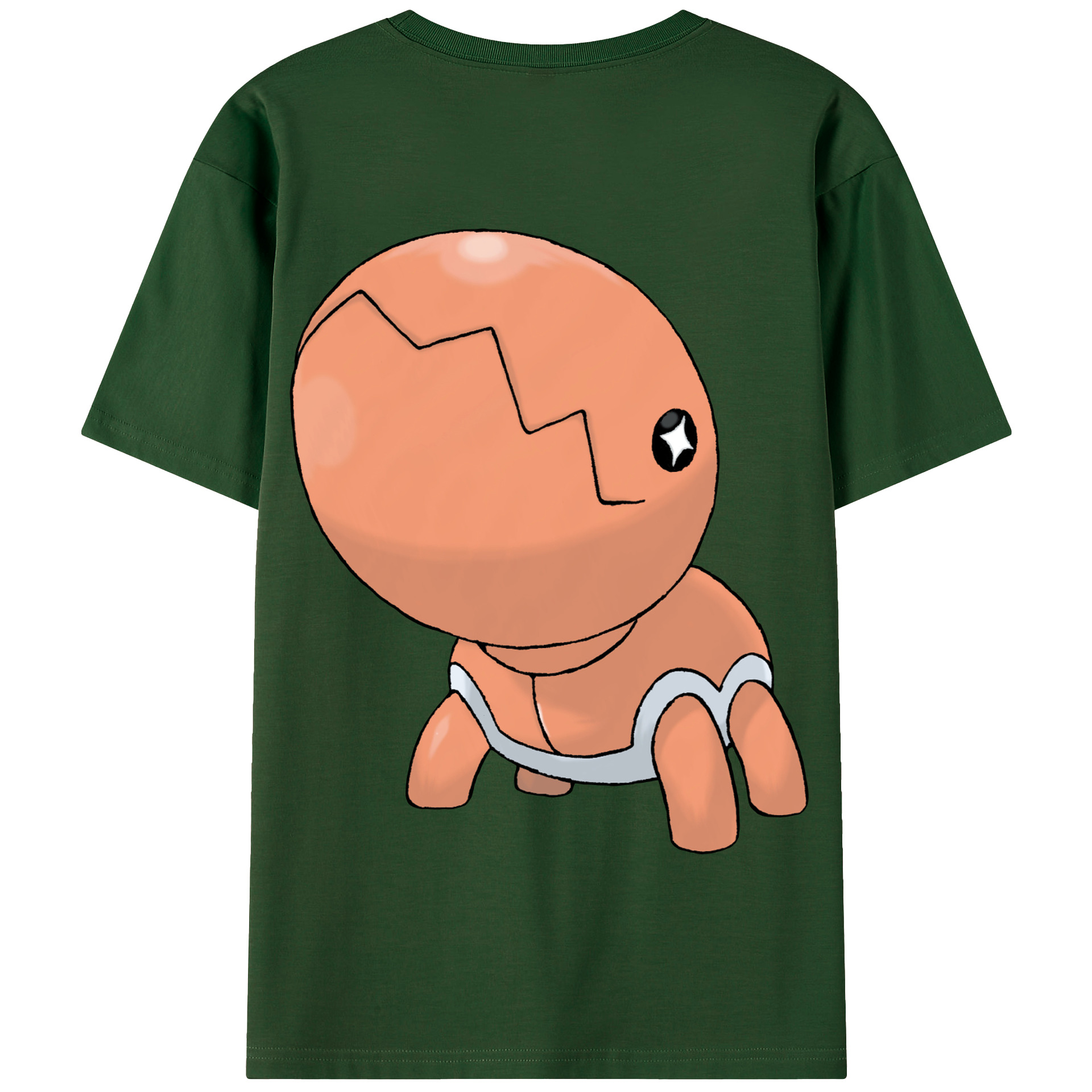 （画像用） ポケットモンスター Pokémon 綿100％半袖Tシャツ（背面プリント）